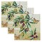 Pack of 3 - Little Birdie Decoupage Napkin 12"X12"-Olive Orchard